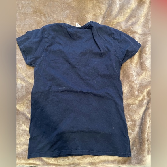 Navy Tshirt with Aerials evolution design - Picture 2 of 2